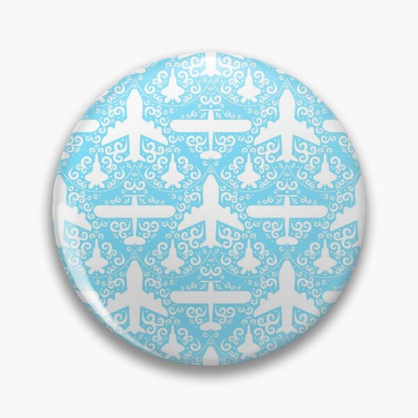 Item preview, Aircraft Damask designed and sold by robyriker.