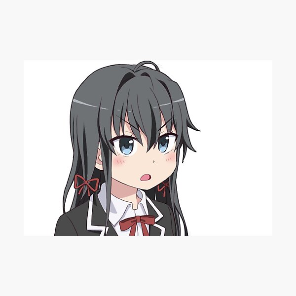  Oregairu Yukino Yukinoshita Funny Face with Friends