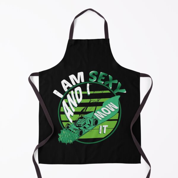 Item preview, I'm Sexy and I Mow it Retro Vintage Funny Lawn Care Gift designed and sold by 2MDesign.