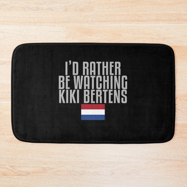 Item preview, I'd rather be watching Kiki Bertens designed and sold by mapreduce.
