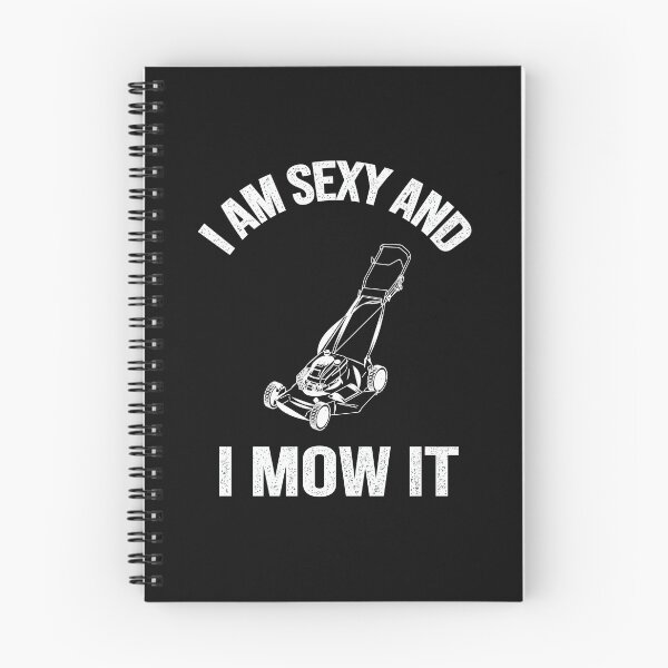 Item preview, I'm Sexy and I Mow it Retro Vintage Funny Lawn Care Gift designed and sold by 2MDesign.