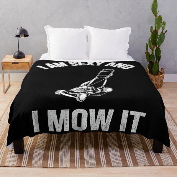 Item preview, I'm Sexy and I Mow it Retro Vintage Funny Lawn Care Gift designed and sold by 2MDesign.