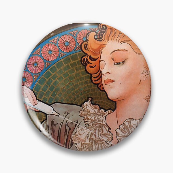 Aperçu de l'œuvre Lance Parfum Rodo - Alphonse Mucha - 1896 créée et vendue par CJET.