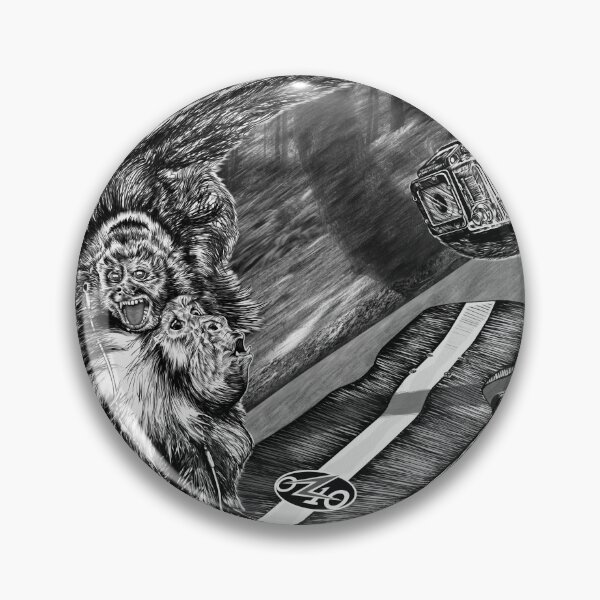 Item preview, Simian Skateboard Selfie designed and sold by oz10.