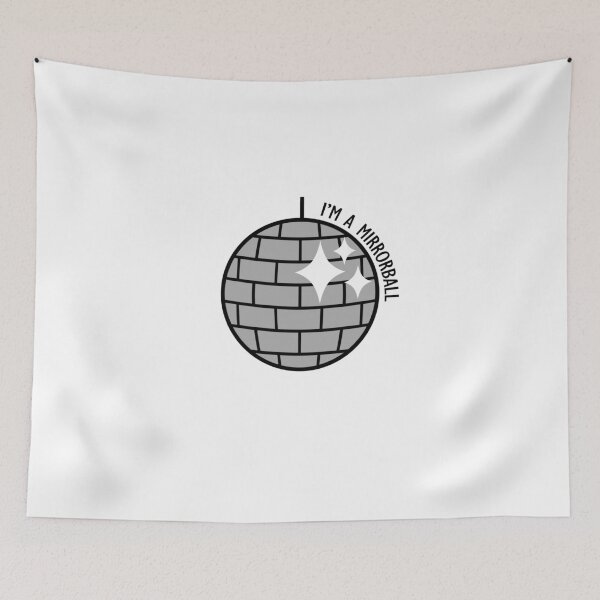 Item preview, mirrorball designed and sold by Steph's Stickers.