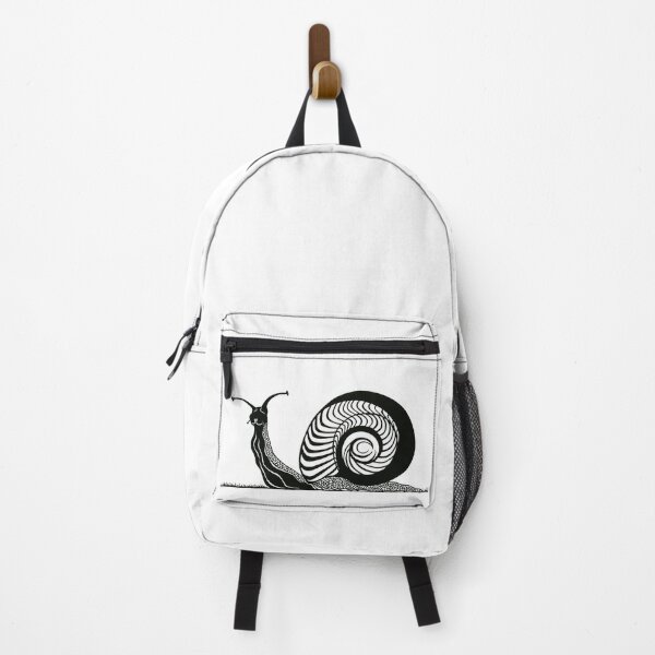 Item preview, Snail in Grass | Mollusk Design designed and sold by Monochromatics by Corie Mae Dark.