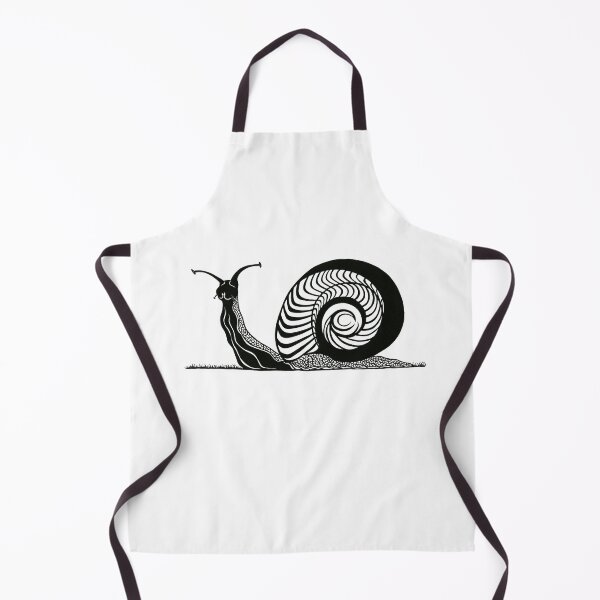 Item preview, Snail in Grass | Mollusk Design designed and sold by Monochromatics by Corie Mae Dark.