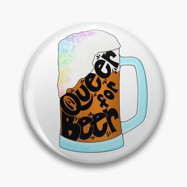 Item preview, Queer for Beer  designed and sold by thewongamanda.