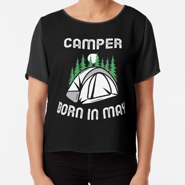 Vista previa del artículo con la obra «Camper nacido en mayo», diseñado y vendido por Obiscidan.