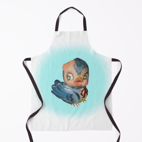 Item preview, Vintage Bluebird Blue Background designed and sold by The Royal Smunch.