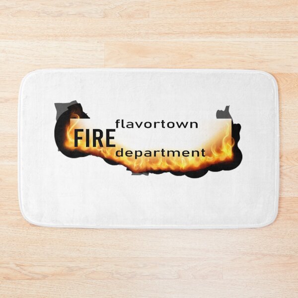 Item preview, flavortown fire department service d'incendie de Flavortown fuuny  designed and sold by silverass.