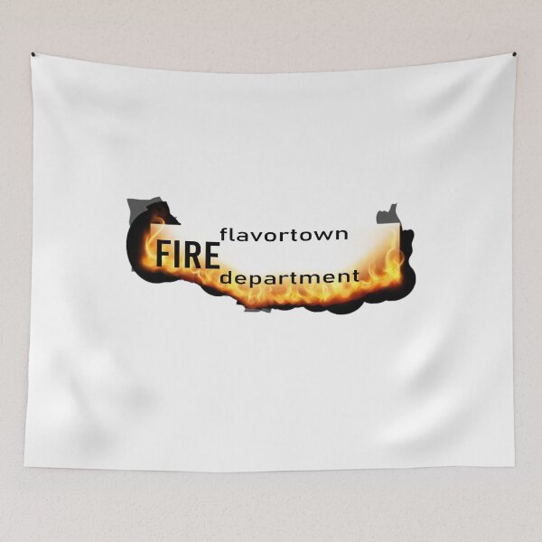 Item preview, flavortown fire department service d'incendie de Flavortown fuuny  designed and sold by silverass.