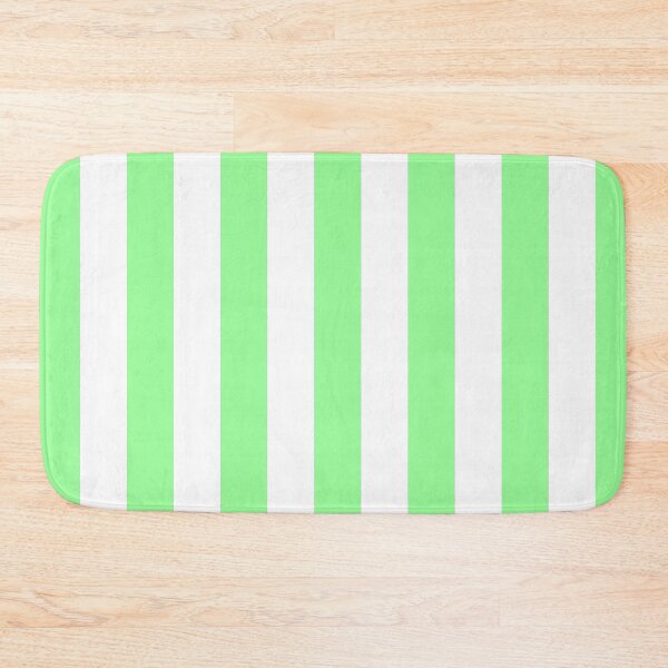 Item preview, Mint green and white cabana tent stripes, modern minimal decor, stripes pattern designed and sold by UDDesign.