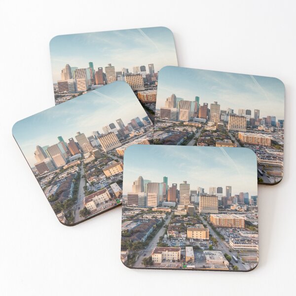 Item preview, Downtown Houston from Midtown designed and sold by Raul Cano.