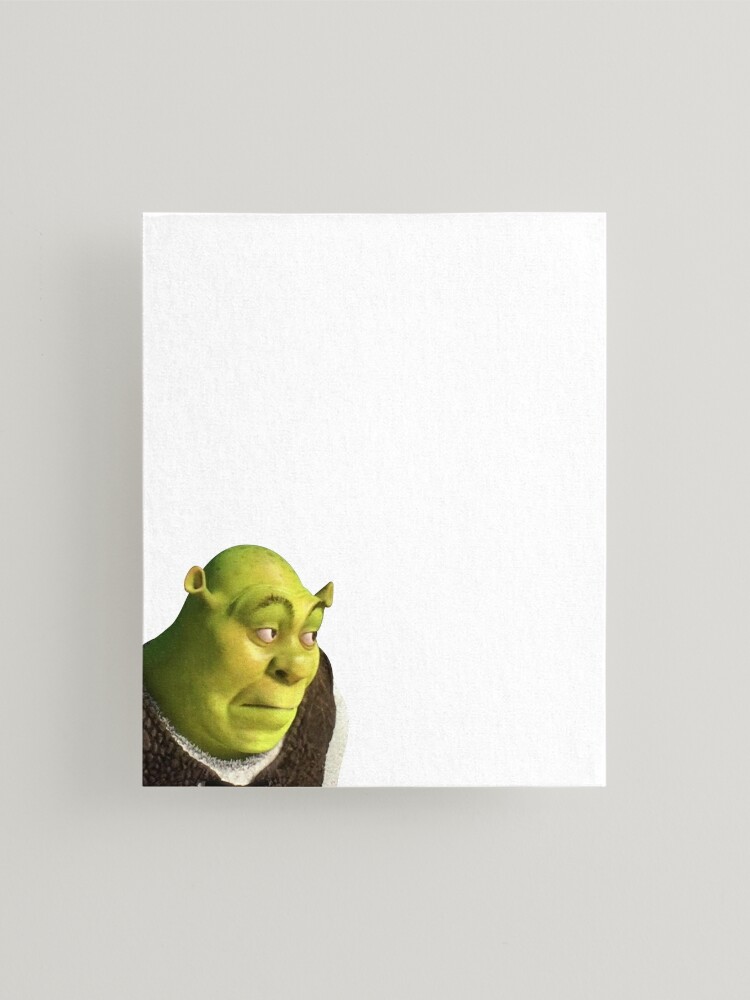 Shrek meme Art Board Print for Sale by Pulte