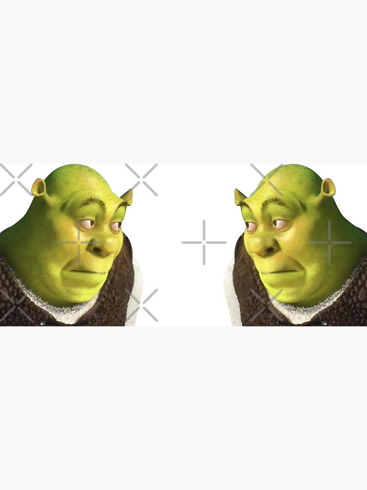 Shrek Face Meme Photographic Print for Sale by mylifeasgaia