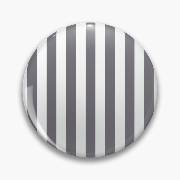 Item preview, Shark grey and white cabana tent stripes, modern minimal decor, stripes pattern designed and sold by UDDesign.