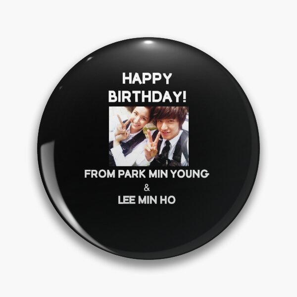 Item preview, Happy Birthday From Lee Min Ho + Park Min Young designed and sold by kpopkdramamerch.