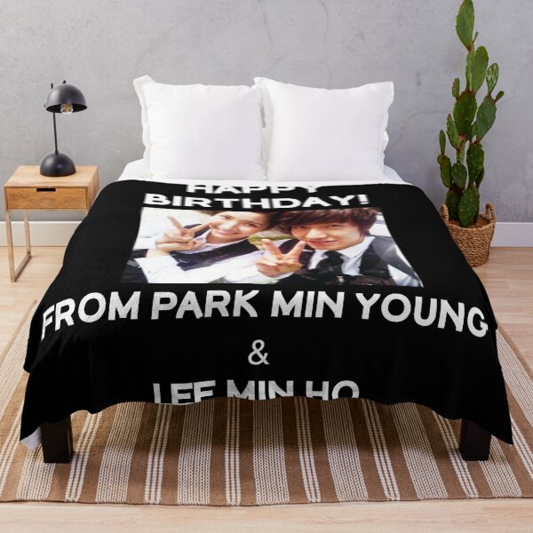 Item preview, Happy Birthday From Lee Min Ho + Park Min Young designed and sold by kpopkdramamerch.