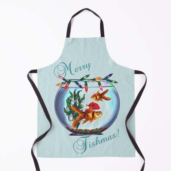 Item preview, Merry Fishmas! designed and sold by ElephantShoe.