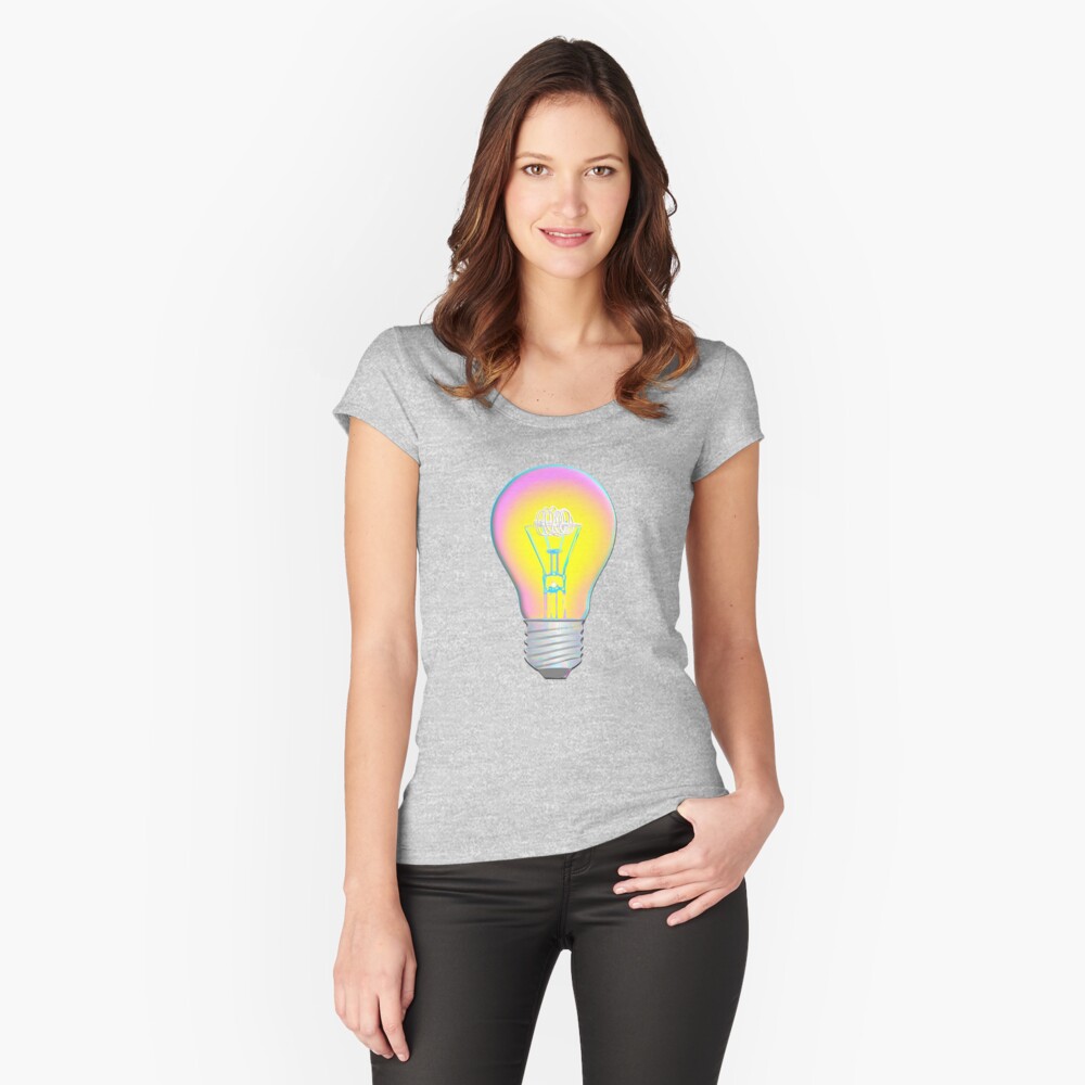Item preview, Fitted Scoop T-Shirt designed and sold by dinaaaaaah.