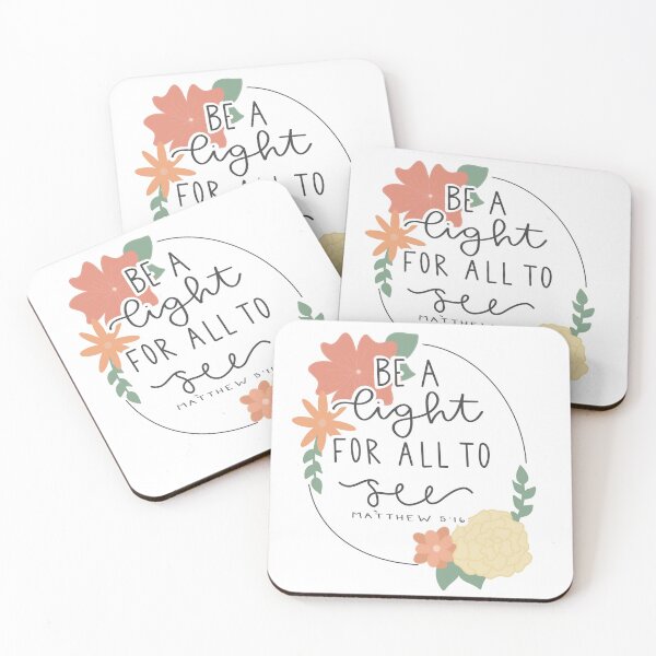 Item preview, Be a light for all to see Matthew 5:16 designed and sold by kaylasbubble.