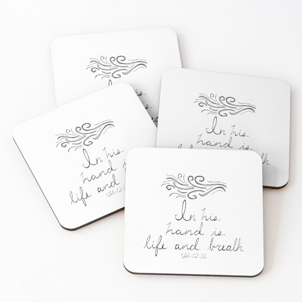 Item preview, Job 12:10 life and breath designed and sold by Mustard-Seeds.