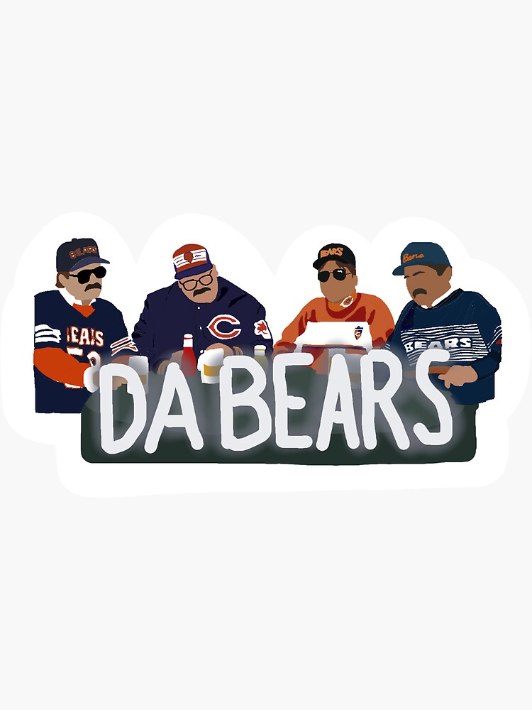 Chicago Bears T Shirt Da Bears Chris Farley Mike Ditka Shirts Vintage Cool Retro Alternative Logo Throwback Football Graphic Tee for Men Women