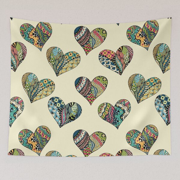 Item preview, Love Heart Pattern designed and sold by familygiftscent.