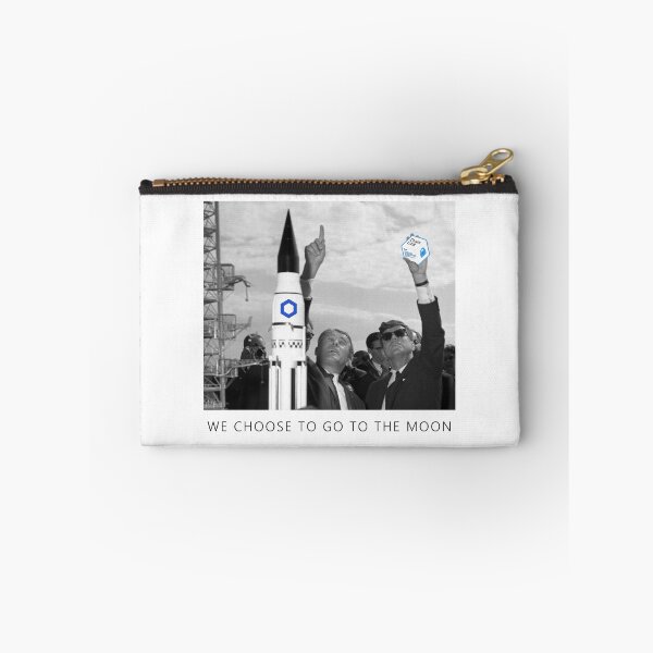 Item preview, We choose to go to the moon - Chainlink designed and sold by satoshishop.