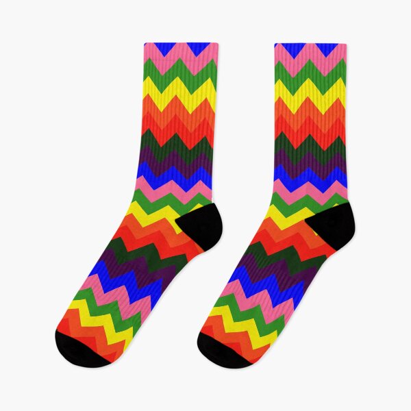 Item preview, rainbow chevron designed and sold by Gossip Rag.