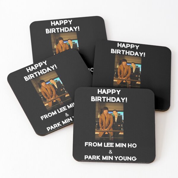 Item preview, Happy Birthday From Lee Min Ho + Park Min Young designed and sold by kpopkdramamerch.