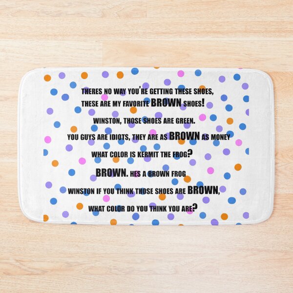 Item preview, Winston is Color Blind designed and sold by kkdesigns16.