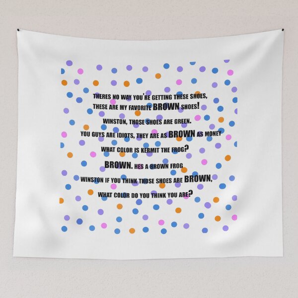 Item preview, Winston is Color Blind designed and sold by kkdesigns16.