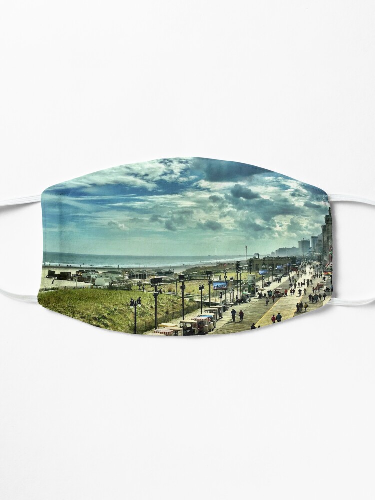 Alternate view of Atlantic City Boardwalk Mask