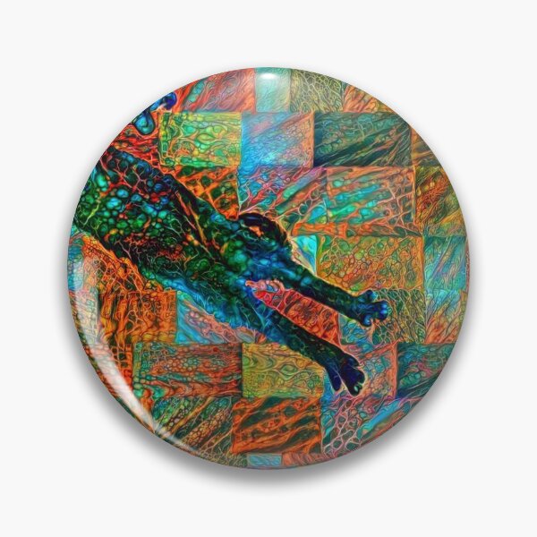 Item preview, Abstractions of the abstract cat jump designed and sold by blackhalt.