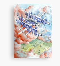 La Citta' Aerea Canvas Print