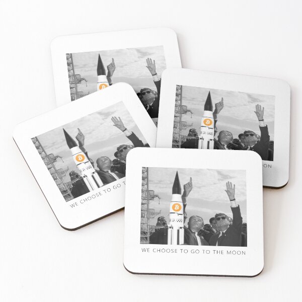 Item preview, We choose to go to the moon - Bitcoin designed and sold by satoshishop.