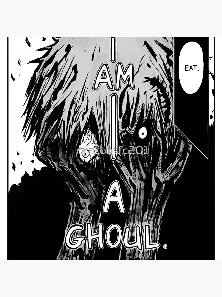 Bolsa De Tela Panel De Kaneki Tokyo Ghoul Manga De Mjacobsfc1 Redbubble