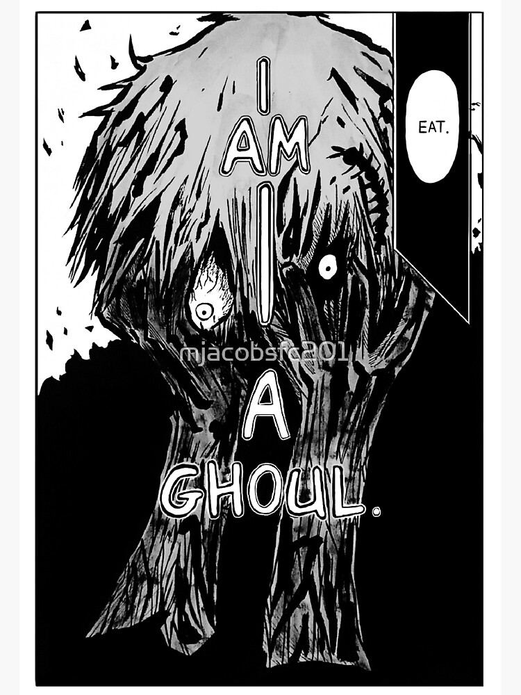 "Kaneki Tokyo Ghoul Manga panel" Poster by mjacobsfc201 ...
