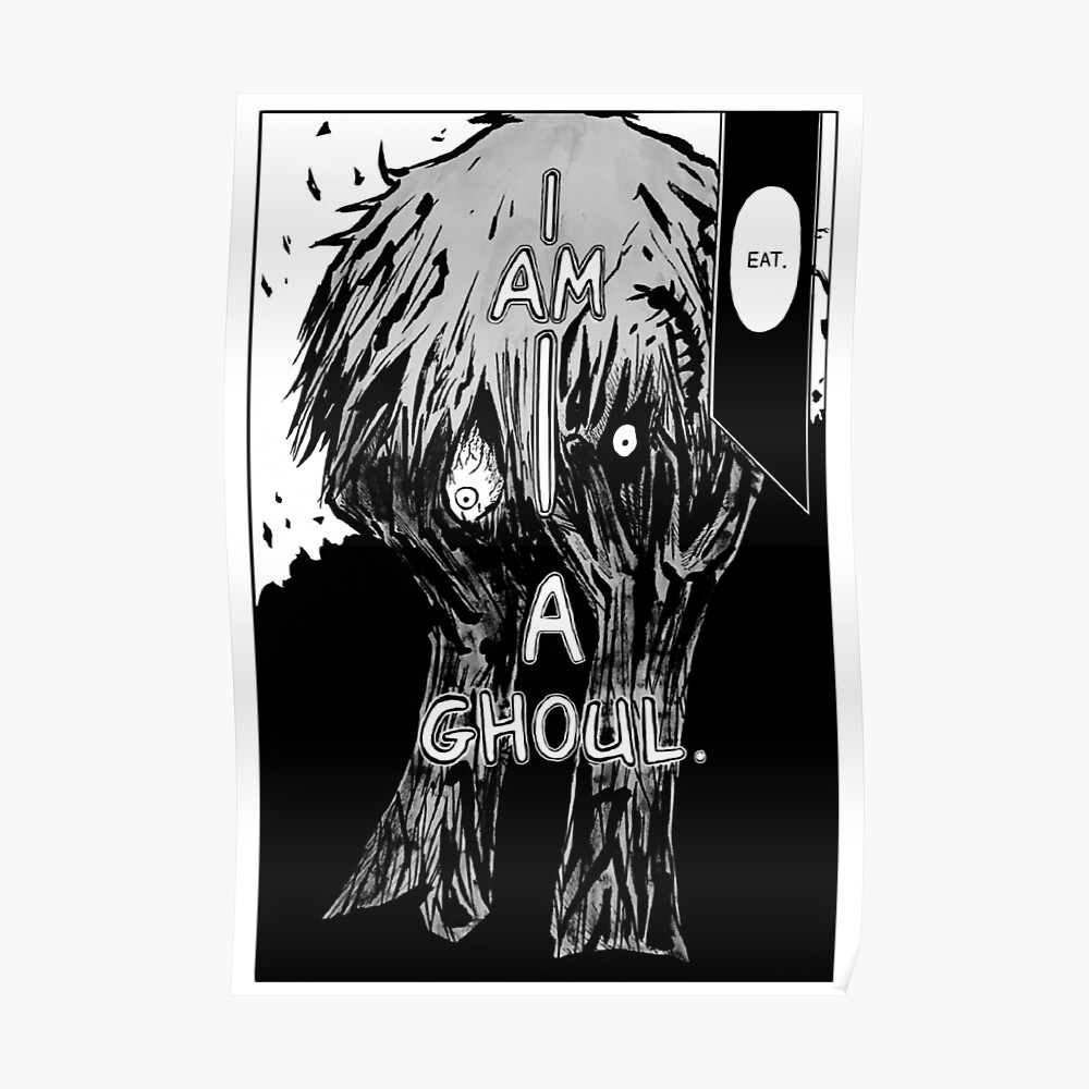 Kaneki Tokyo Ghoul Manga Panel Sticker By Mjacobsfc1 Redbubble