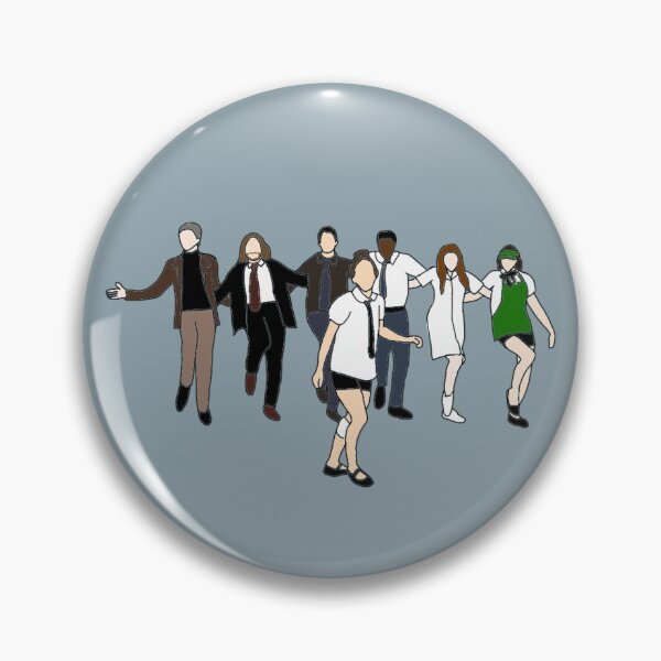 Item preview, A kick line is inevitable cartoon cast designed and sold by Delaneymaybe.