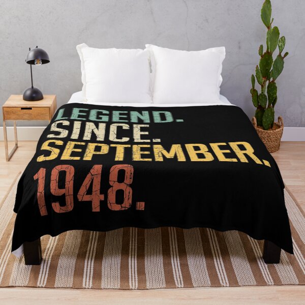 Item preview, Legend Since September 1948 72nd Birthday Gift 72 Years Old Vintage September 1948 designed and sold by Takatv.