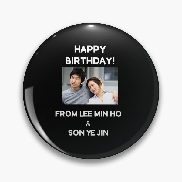 Item preview, Happy Birthday From Lee Min Ho + Son Ye Jin designed and sold by kpopkdramamerch.
