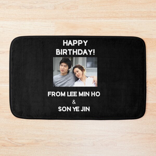 Item preview, Happy Birthday From Lee Min Ho + Son Ye Jin designed and sold by kpopkdramamerch.