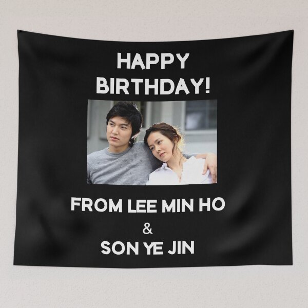 Item preview, Happy Birthday From Lee Min Ho + Son Ye Jin designed and sold by kpopkdramamerch.