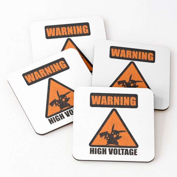 Item preview, warning high voltage designed and sold by Wilsons Merch N Design.