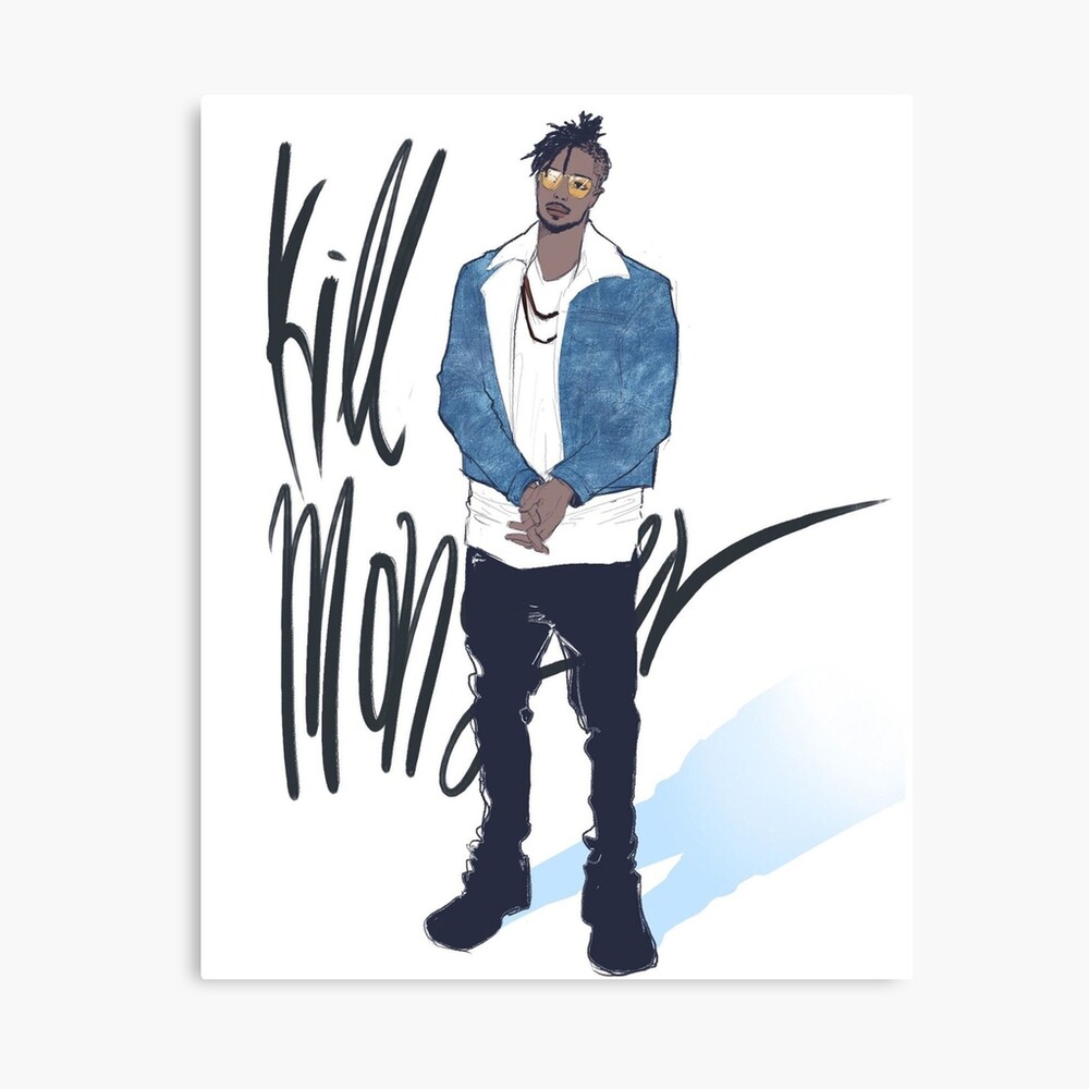 Tyanai Chigovera - Illustrated Drawings - Michael B Jordan - Eric ' Killmonger' Stevens/ N'Jadaka - Black Panther - MCU