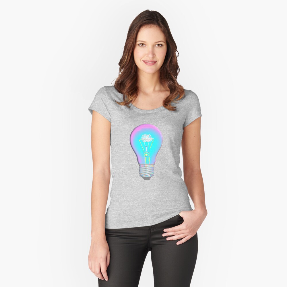 Item preview, Fitted Scoop T-Shirt designed and sold by dinaaaaaah.