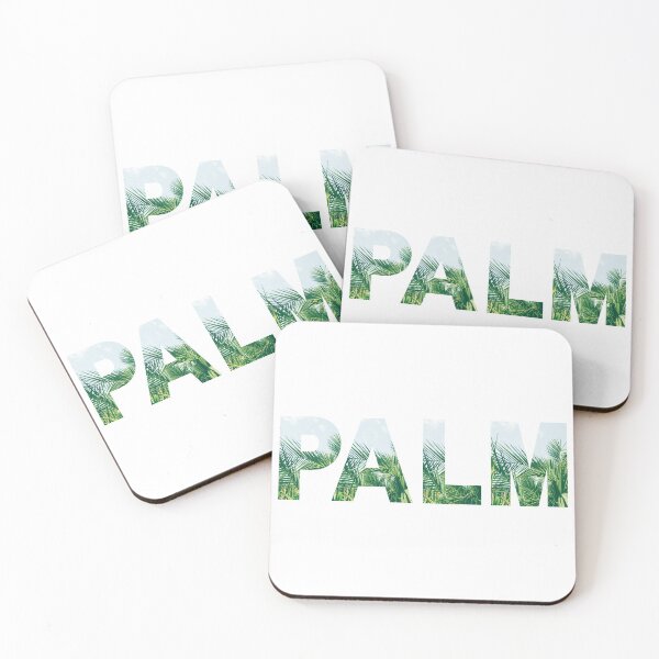 Item preview, Palm Trees-Typography designed and sold by kmsphotography.